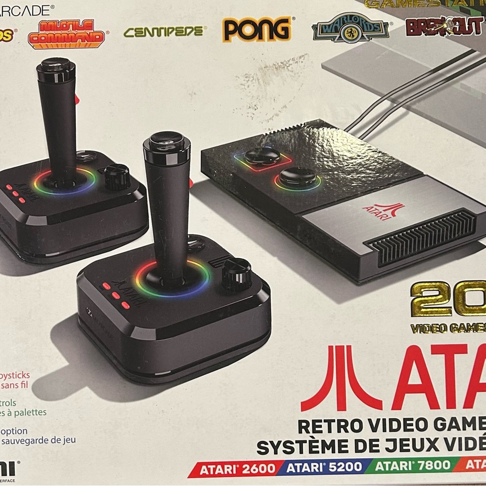 Retro Video Game Console - Black